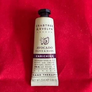 Crabtree & Evelyn Avocado Olive & Basil Enriching Hand Therapy